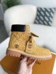 Louis Vuitton x Timberland yellow boots/Martin boots/boots