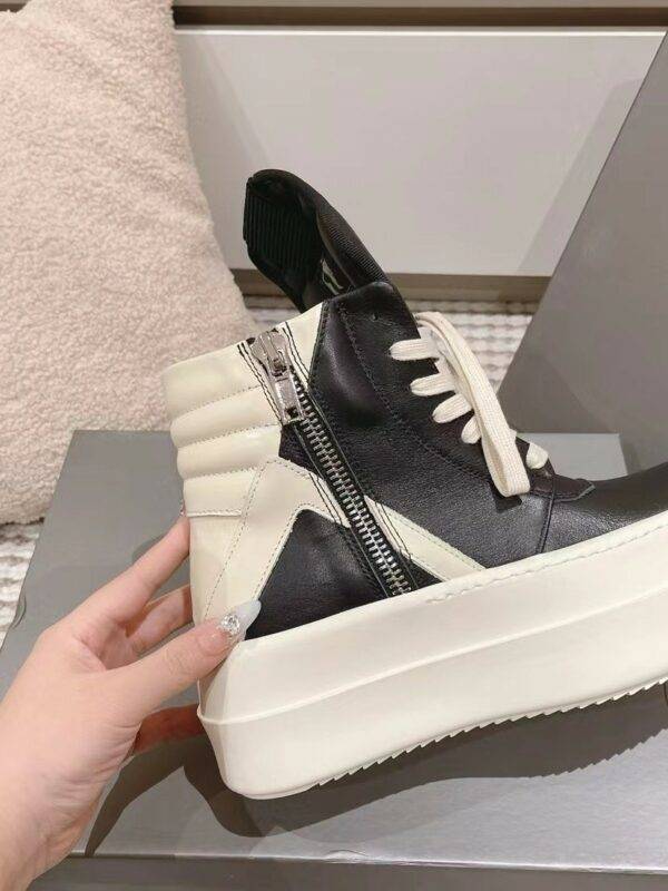 Rick Owens Black and white inverted triangle