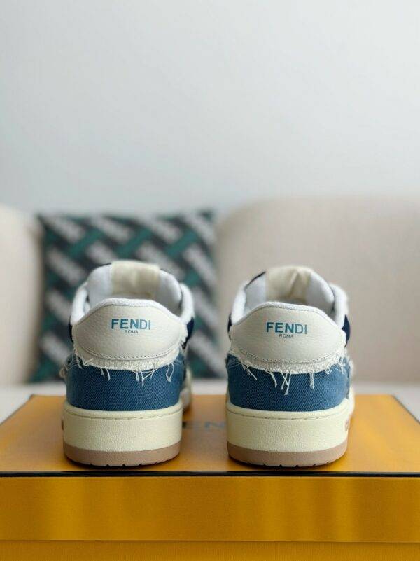 FENDI Low-top denim shoes